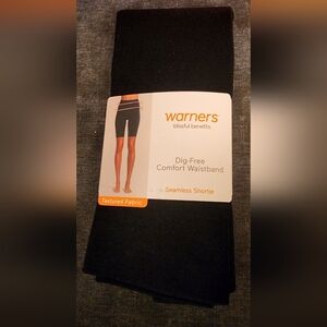 Warners Blissful Benefits Seamless Shortie Shapewear Dig Free Comfort Size L/XL